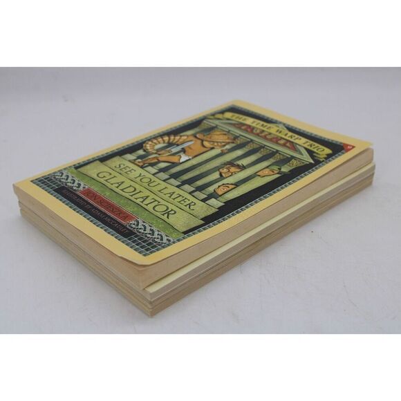 Time Warp Trio Jen Scieszka Book Lot Of 4 - Picture 11 of 12